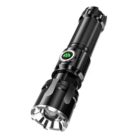 Lanterna Criativa Recarregável Com Zoom Led Com 4 Modos P