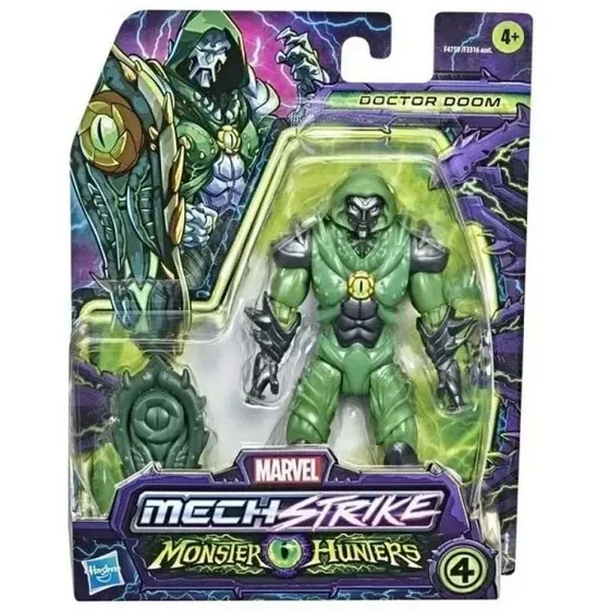 Boneco Avengers Dr Destino Monster Hunter Hasbro F4759