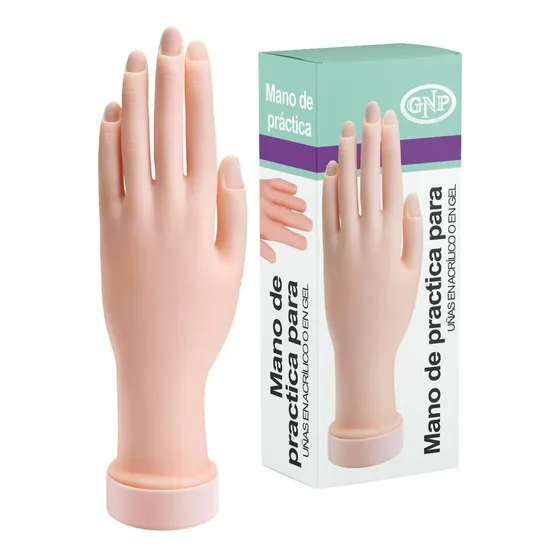 Mano Para Practica Manicuria Arte Uñas Esculpidas Y Mas Nice