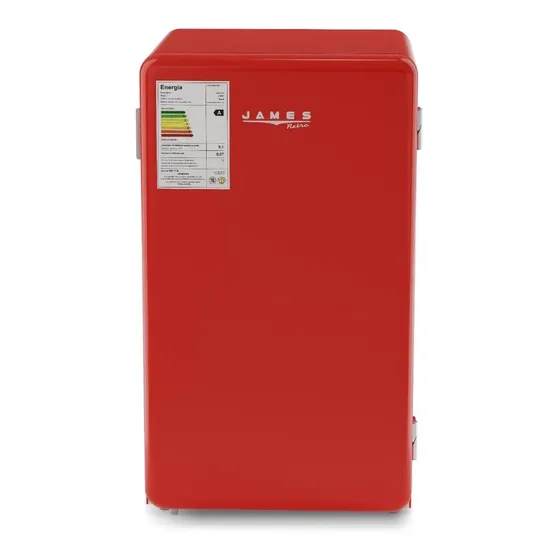 Frigobar Minibar James Rj 90 M Rojo Retro Js Ltda Rojo | Cuotas sin interés