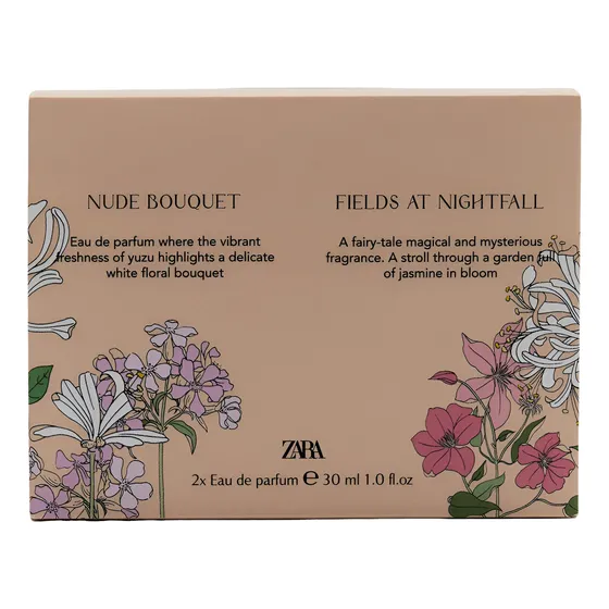 Perfume Zara Nude Bouquet + Fields At Nightfall