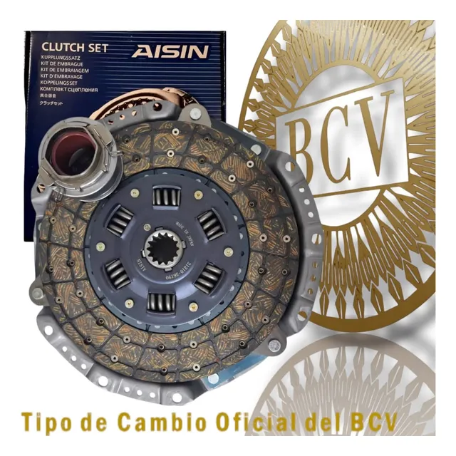 Kit Clutch Croche Embrague(aisin 100%) Machito Hembrita 4.5 