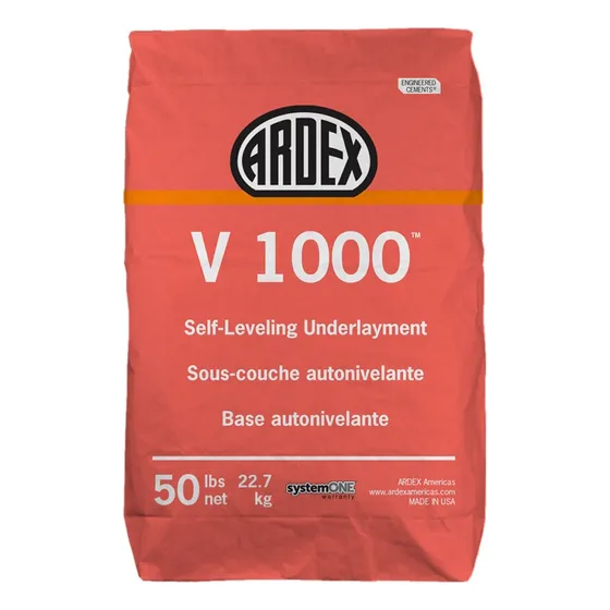 Base Autonivelante Pisos V1000 Hasta 3cm Saco 50lb Ardex Usa
