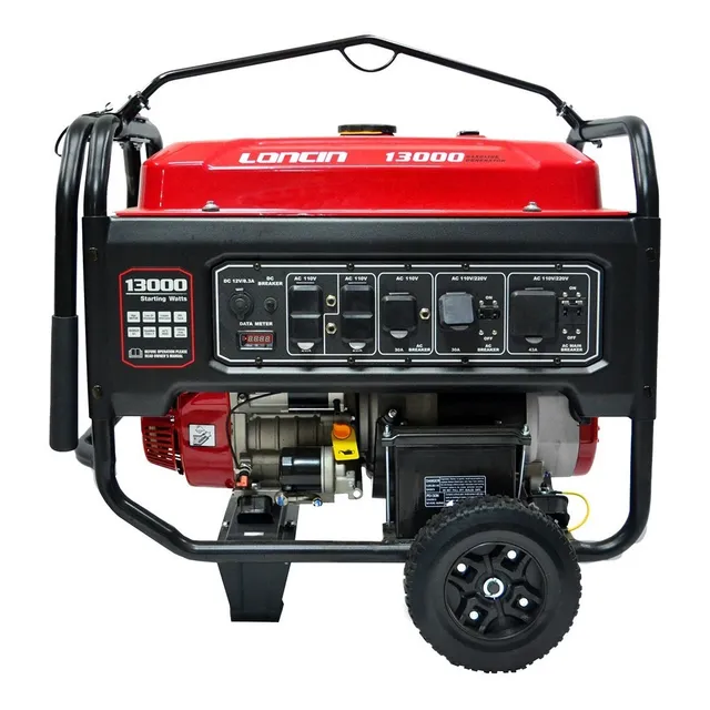 Planta Generador Loncin Lc-13000 120/220v. Gasolina 