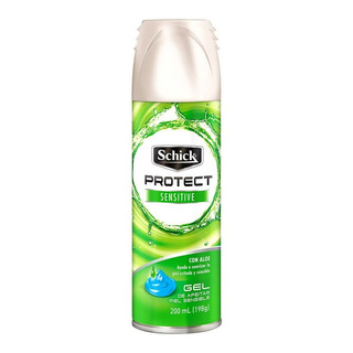 Gel Para Afeitar Schick Protect Sensitive 200ml Gel Para Afeitar Schick Protect Sensitive 200ml