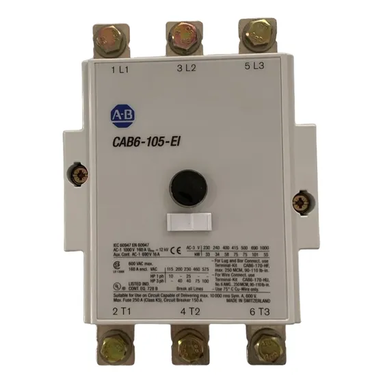 Cab6-105-ei Allen Bradley Contactor Bobina 127vca