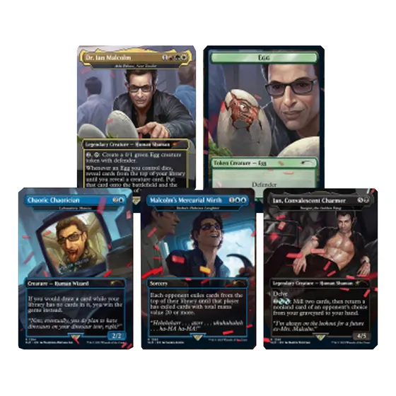 Mtg Magic Secret Lair X Jurassic World: Dr. Ian Malcolm Eng