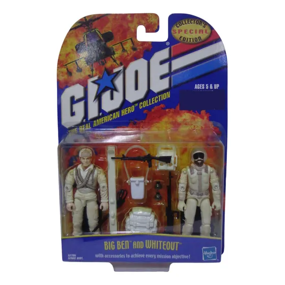 Big Ben And Whiteout Gi Joe Hasbro 2000