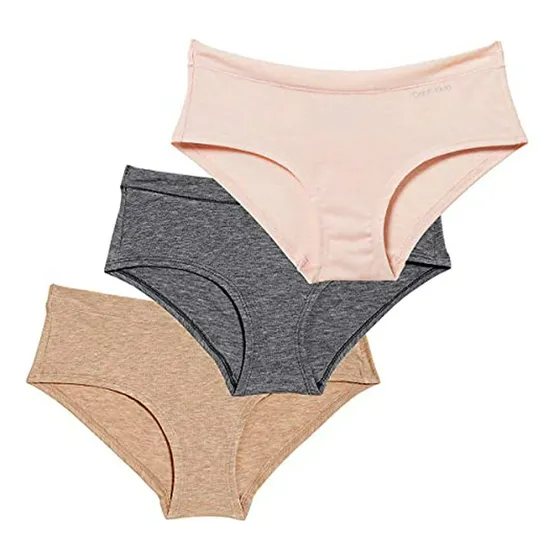 Conjunto De 3 Hipsters Elásticos Calvin Klein Para Mujer
