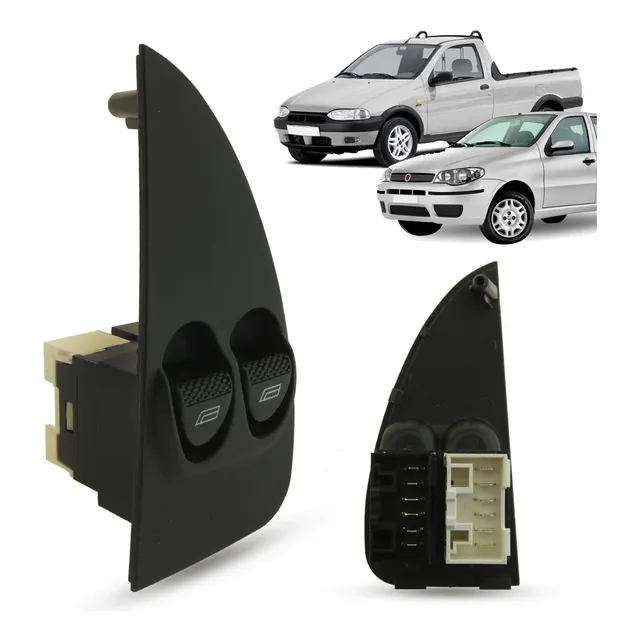 Botão Comando Vidro Elétrico Fiat Palio 2008 2009 2010 2011