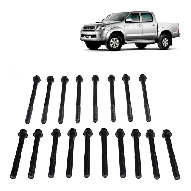 Set Perno Culata Para Toyota Hilux 3.0 2009 2011 1kd