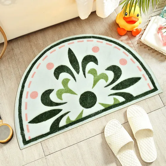 Alfombrilla Baño Felpa Suave Antideslizante Para Hogar Sala