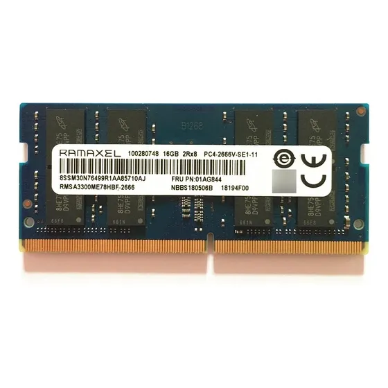 Ramaxel-memoria Ddr4 Para Laptop 16gb 2rx8 Pc4-2666v Usada