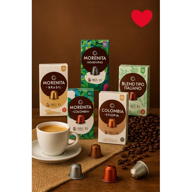 Cafe Morenita Capsulas Pack X 50