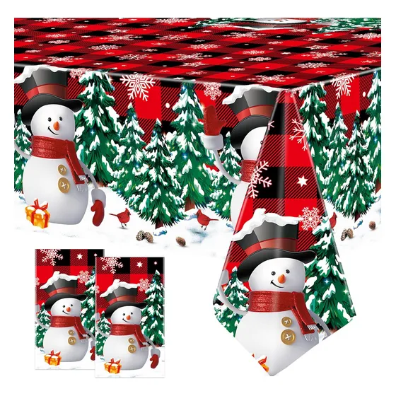 Manteles Para Fiestas Augisteen Rojo 274 Cm X 137 Cm
