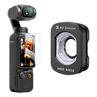 Filtro Magnético Gran Angular Para Dji Osmo Pocket 3 De K&f Filtro Magnético Gran Angular Para Dji Osmo Pocket 3 De K&f