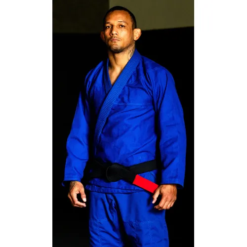 Kimono Premium Max Adulto Jiu-jítsu Trançado Preto Tamanho A3
