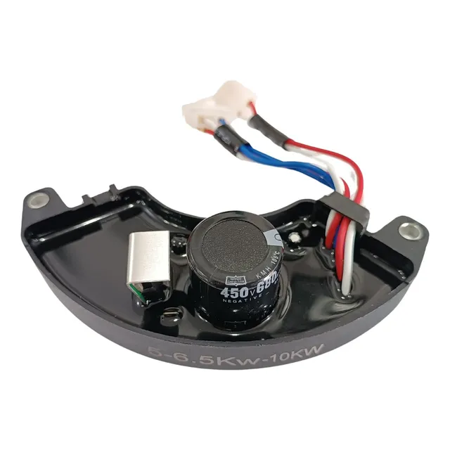 Regulador Automatico De Voltaje (avr) 8kw 10kw Media Luna