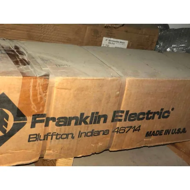 Motor Sumergible 7.5hp Marca Franklin Electric