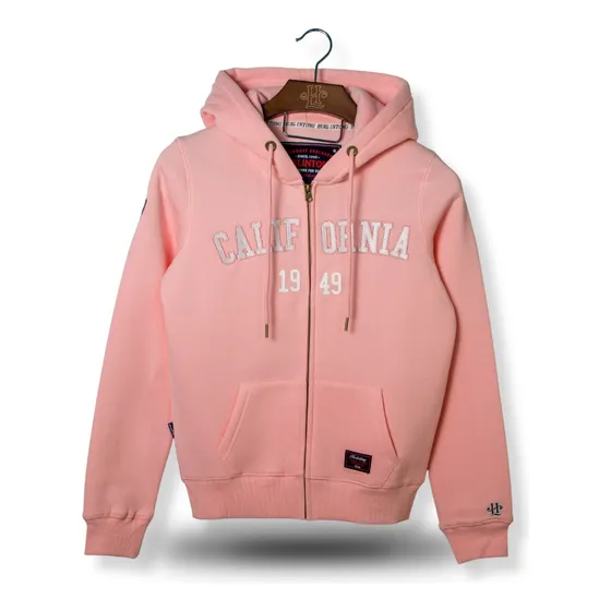 Chaqueta Tipo Hoodie Para Mujer Hurlintong En Algodón 30763
