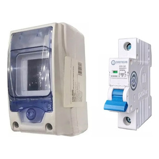 Centro Carga Riel-din Ip65 + 1 Interruptor Break 1 X 32a Centro Carga Riel-din Ip65 + 1 Interruptor Break 1 X 32a