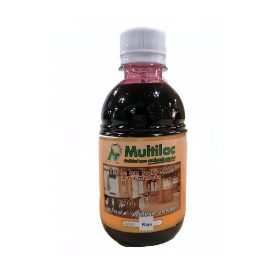 Tinte En Solvente Para Madera Rojo