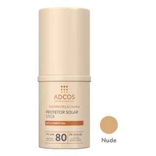 Adcos Protetor Solar Stick Tonalizante Fps 80 Nude - 17g Adcos Protetor Solar Stick Tonalizante Fps 80 Nude - 17g
