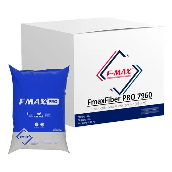 Micro Fibra Para Concreto Fmax 600 Gr (30 Pzas)