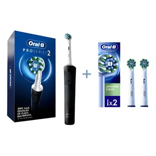 Escova Elétrica Oral-b Pro Series 2 + Refil Cross Action 2un Escova Elétrica Oral-b Pro Series 2 + Refil Cross Action 2un