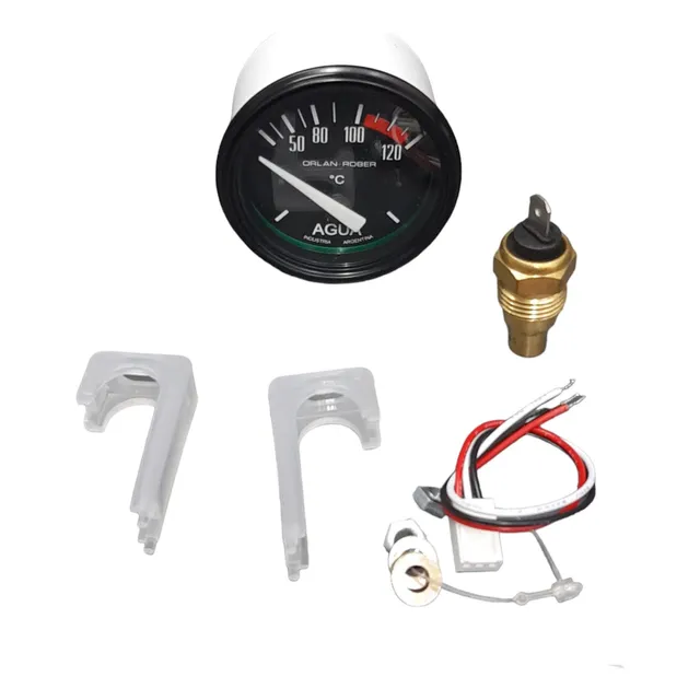 Reloj Temperatura De Agua Electrico 12v 52mm Orlan Rober