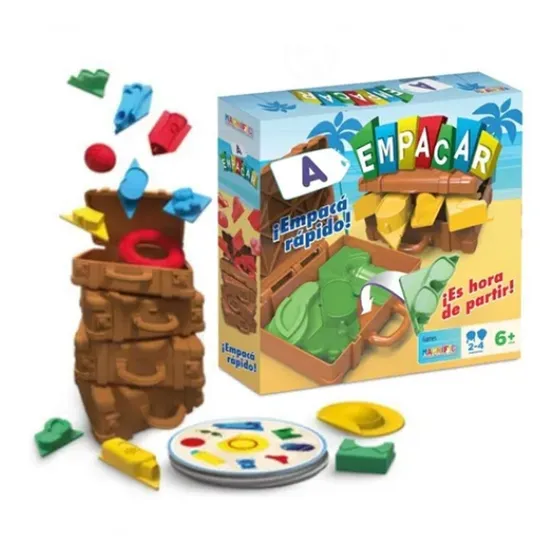 Juego De Mesa ¡a Empacar! En Español Original - Liquidación