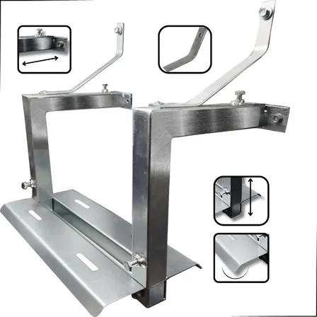 Kit Suporte Aéreo Reforçado P Motor Portao Deslizante 127/220v Z22