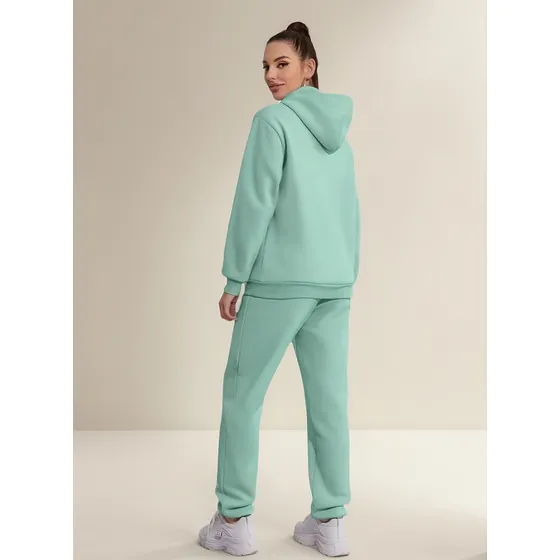 Conjunto Invierno Buzo + Poleron Con Capucha Algodón 100%
