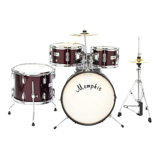 Bateria Infantil Memphis Ft1045 Winered