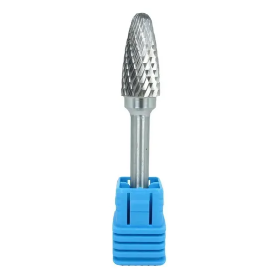 Lima Rotativa Metal Duro Cônica 12x25mm Árvore Arredondada Fhg Ferramentas