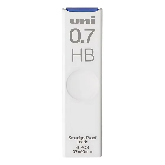 Pack 40 Minas Para Portaminas 0.7 Uni Smudge Proof Durezas
