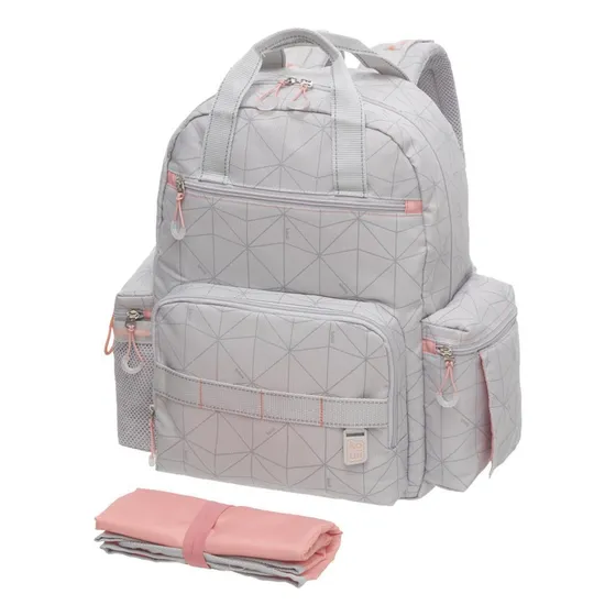 Mochila De Maternidade Kouii Pacific Todo Dia Cinza
