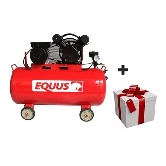 Compresor De Aire Equus 110 100 Litros 3hp Premium Usado And