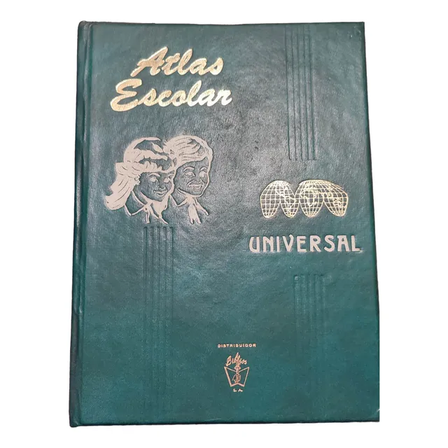 Libro Atlas Escolar Universal Ed. Juan Carlos Granda