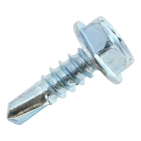 Tornillo Cabeza Hexagonal S/g Punta Broca 8x1/2 (100un)