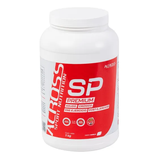Suplemento En Polvo Across Proteina Pura 1kg 33 Servicios