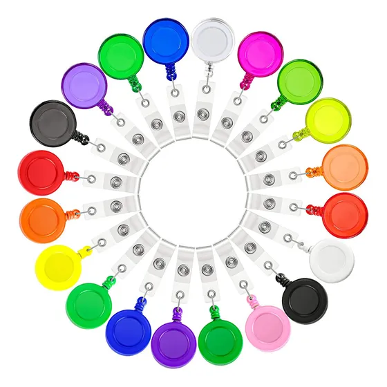 Set De 50 Colores De Identificación Yoyo Porta Credencial