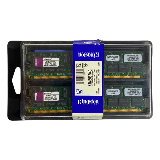 Memória Kingston 4gb (2x 2gb) Ddr 266mhz Ktm5037/4g