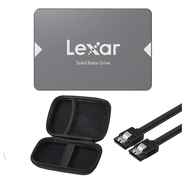 Disco Sólido Ssd Interno Lexar Ns100 2.5 Sata (6gb/s) 256gb