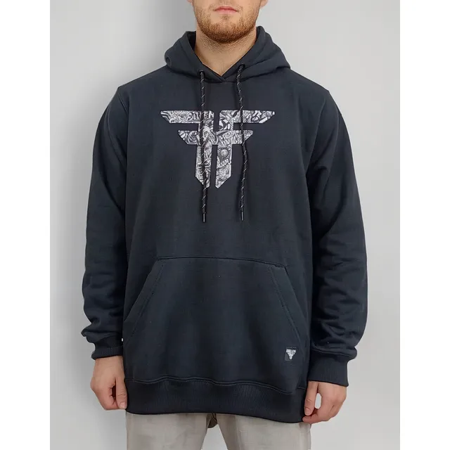 Moletom Fallen Canguru Logo Grade