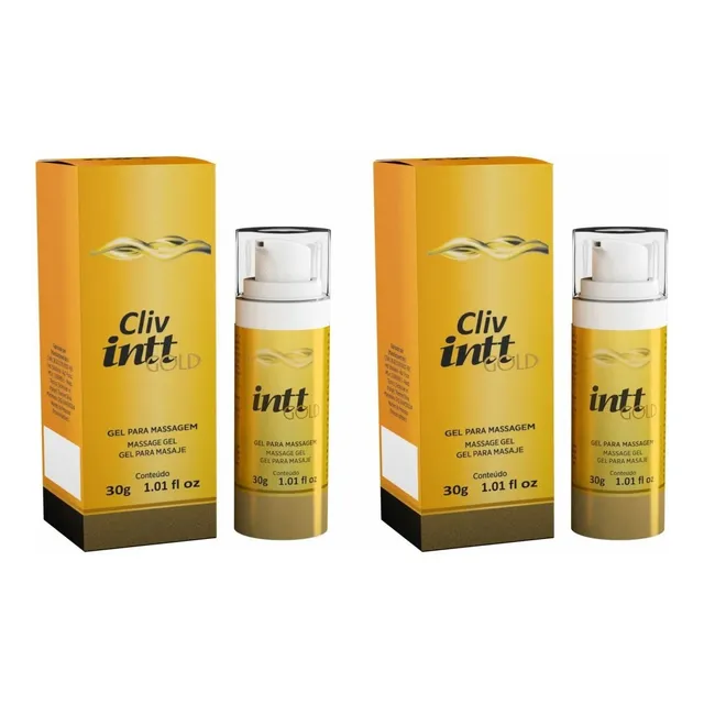  Kit/2 Cliv Intt Gold Gel Dessensibilizante Extra Forte 30g 