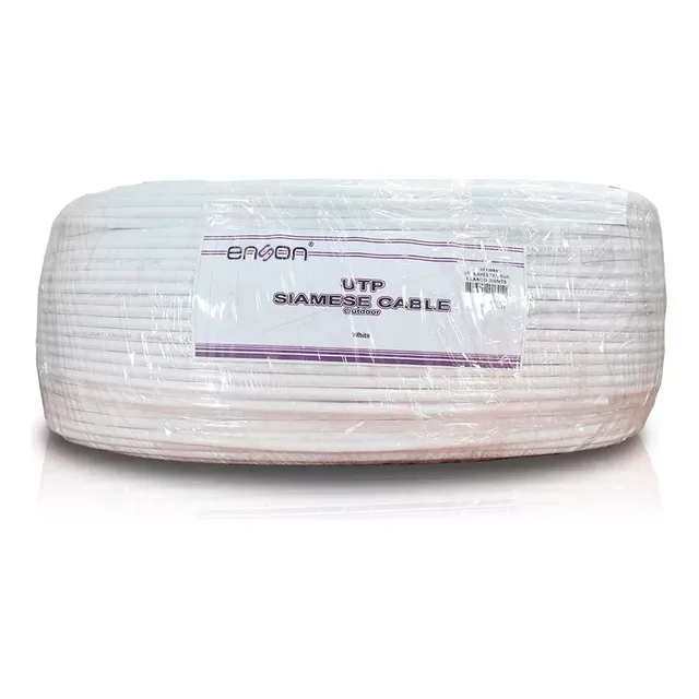 Bobina Cable Utp Siames Exterior 500m Blanca