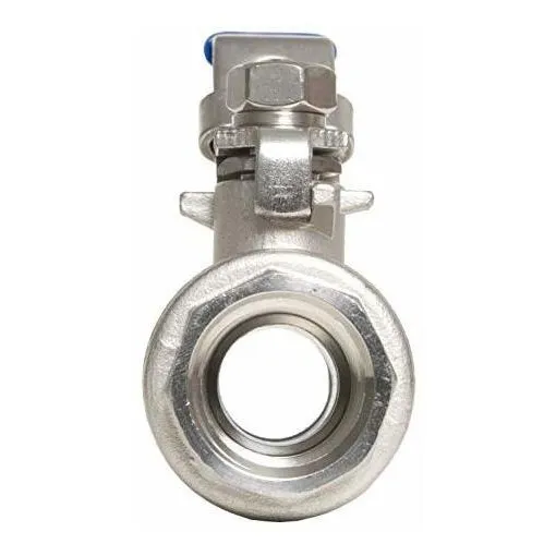 Acero Inoxidable Valvula Bola Plena Puerto Npt Wog Mango