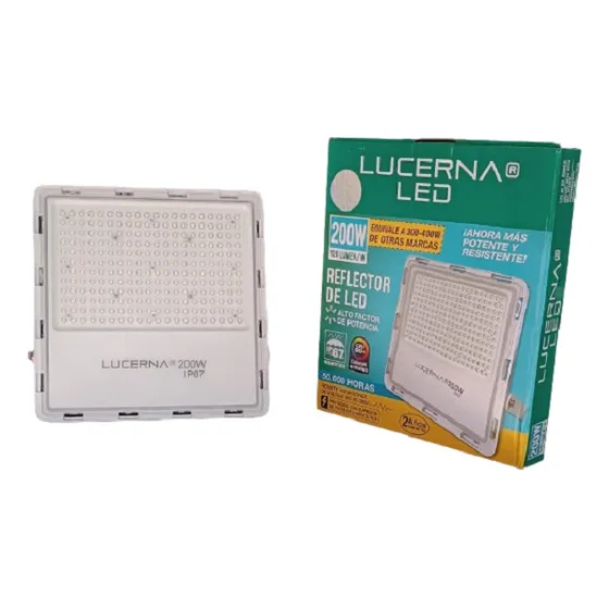 Reflector Led 200w Alta Potencia Marca Lucerna