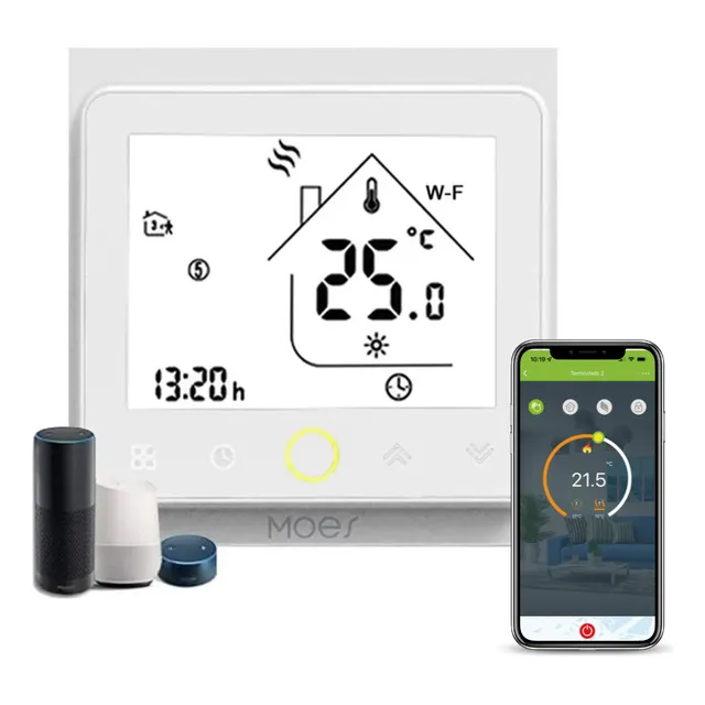 Termostato Wifi Para Losa Radiante Electrica - Tuya Smart